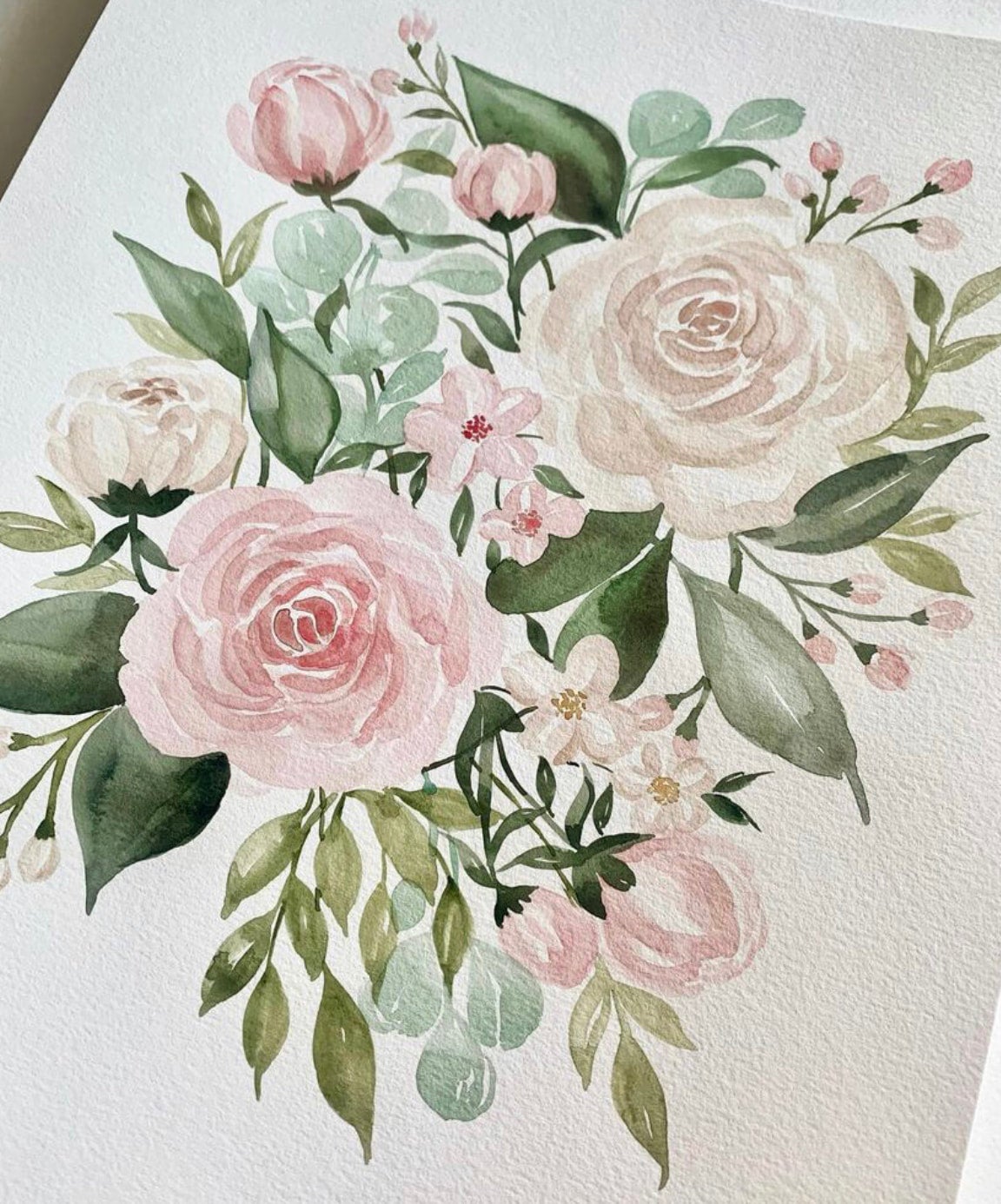 WK Watercolor Roses & Botanicals August 12th The Potting